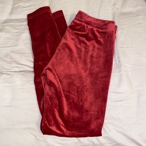 Old Navy Red Leggings